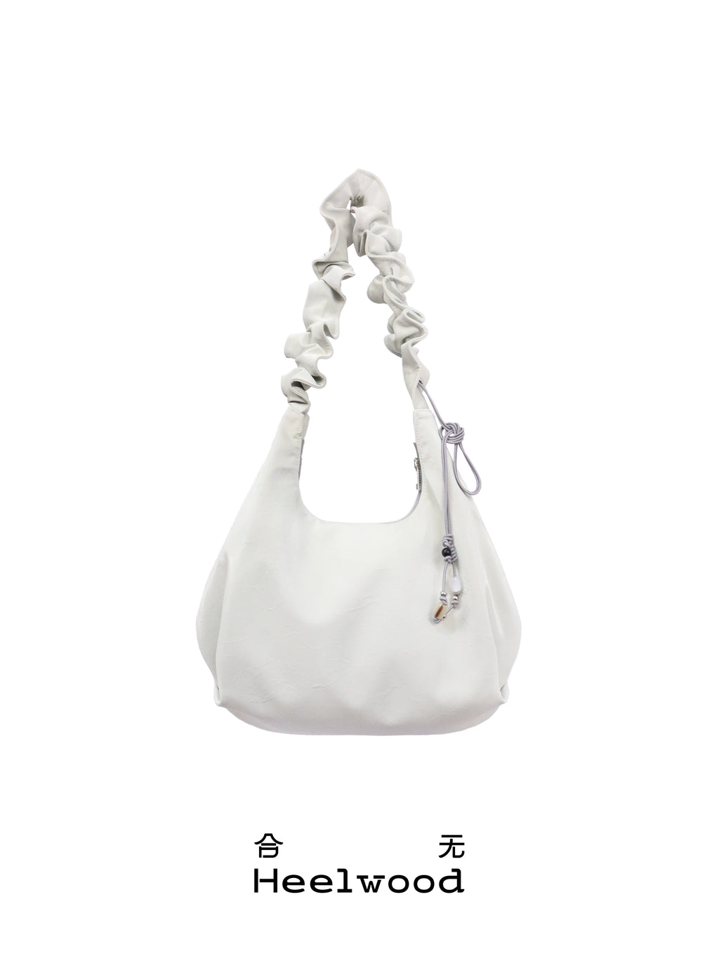 Heelwood Pleated Tote Shoulder Messenger Bag