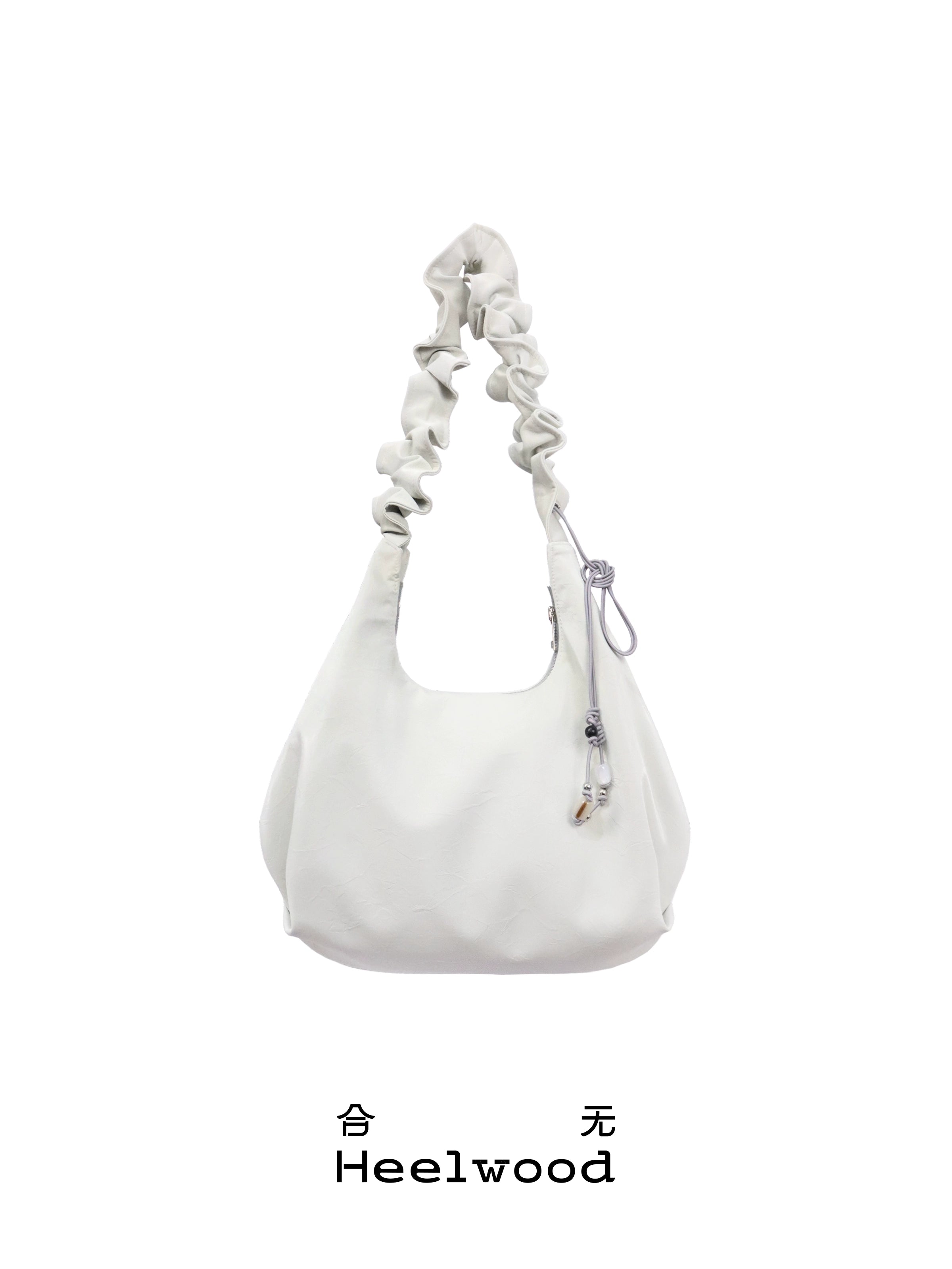 Heelwood Pleated Tote Shoulder Messenger Bag