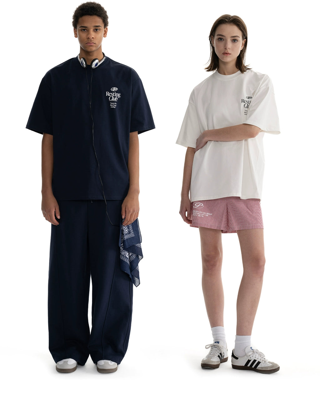 Loopsoon Basic Creative Printing Loose Tee