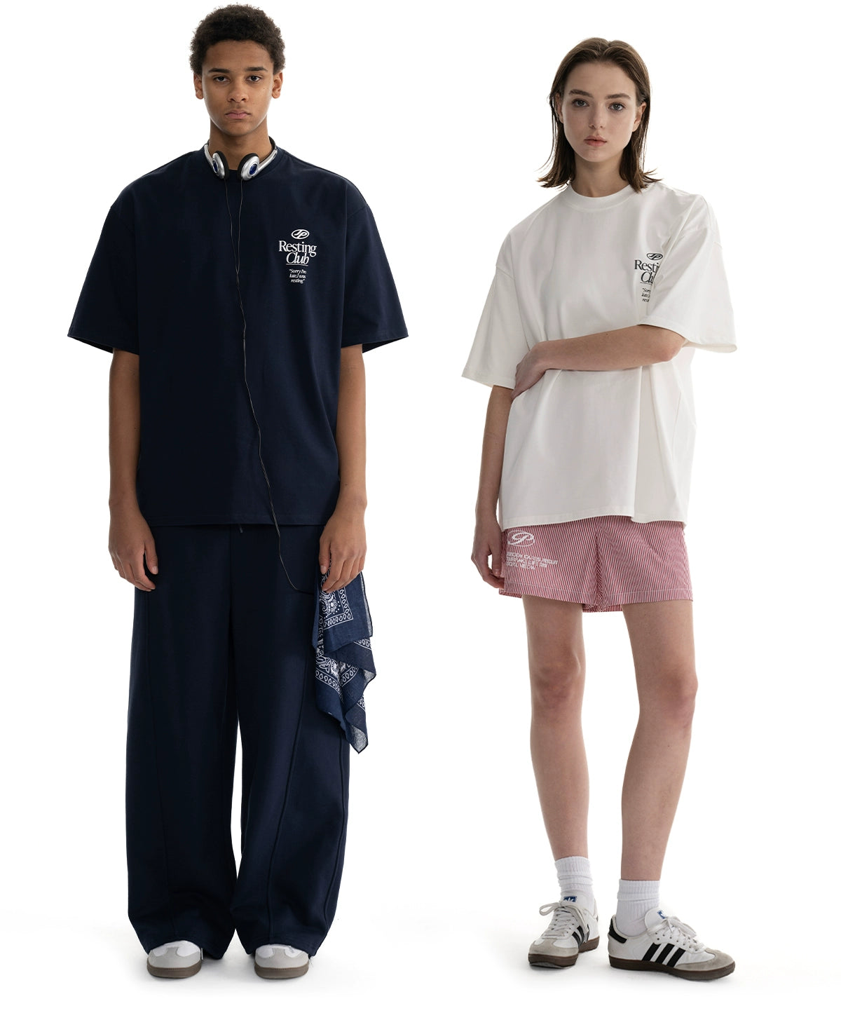 Loopsoon Basic Creative Printing Loose Tee