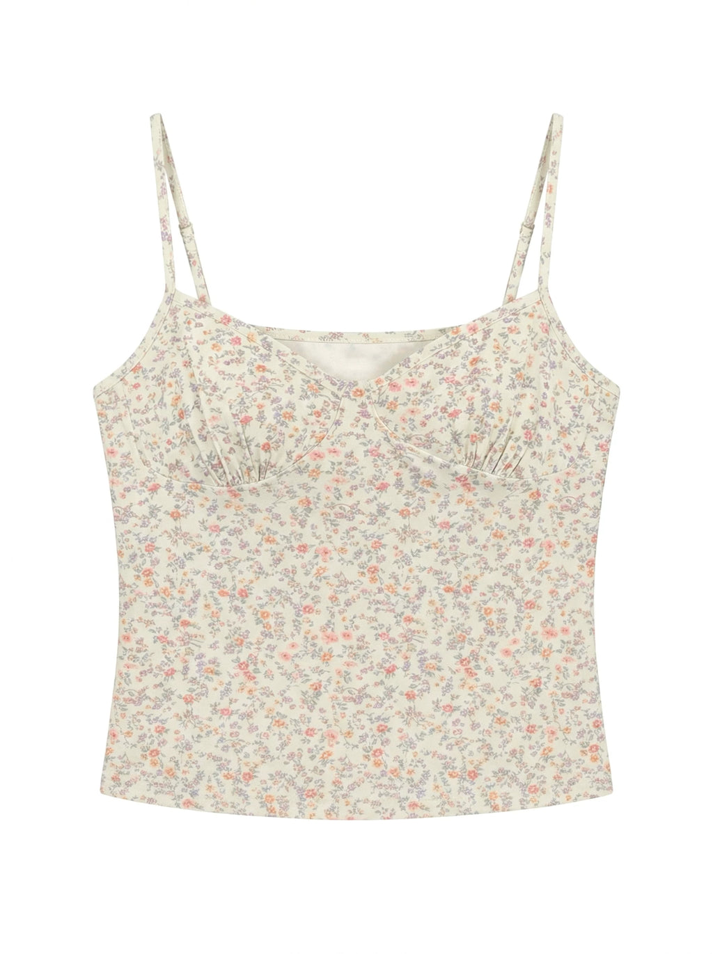 Cantonstory Floral Slim Sling Vest