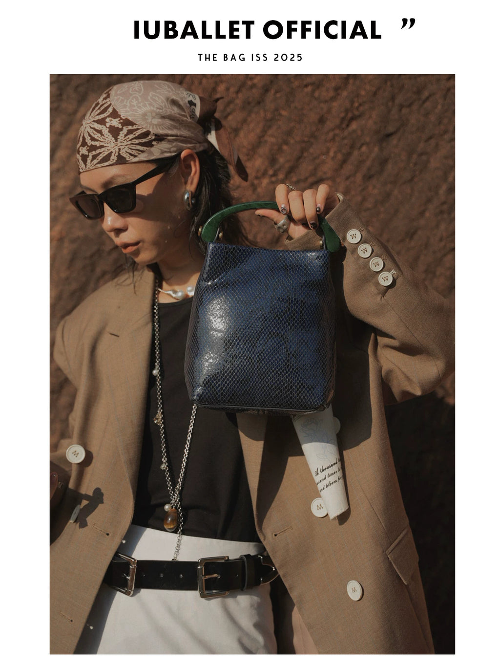 IUBALLET Snake Crossbody Handbag