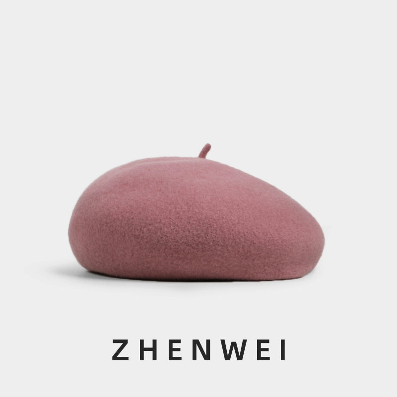 ZHENWEI Premium Full Wool Beret