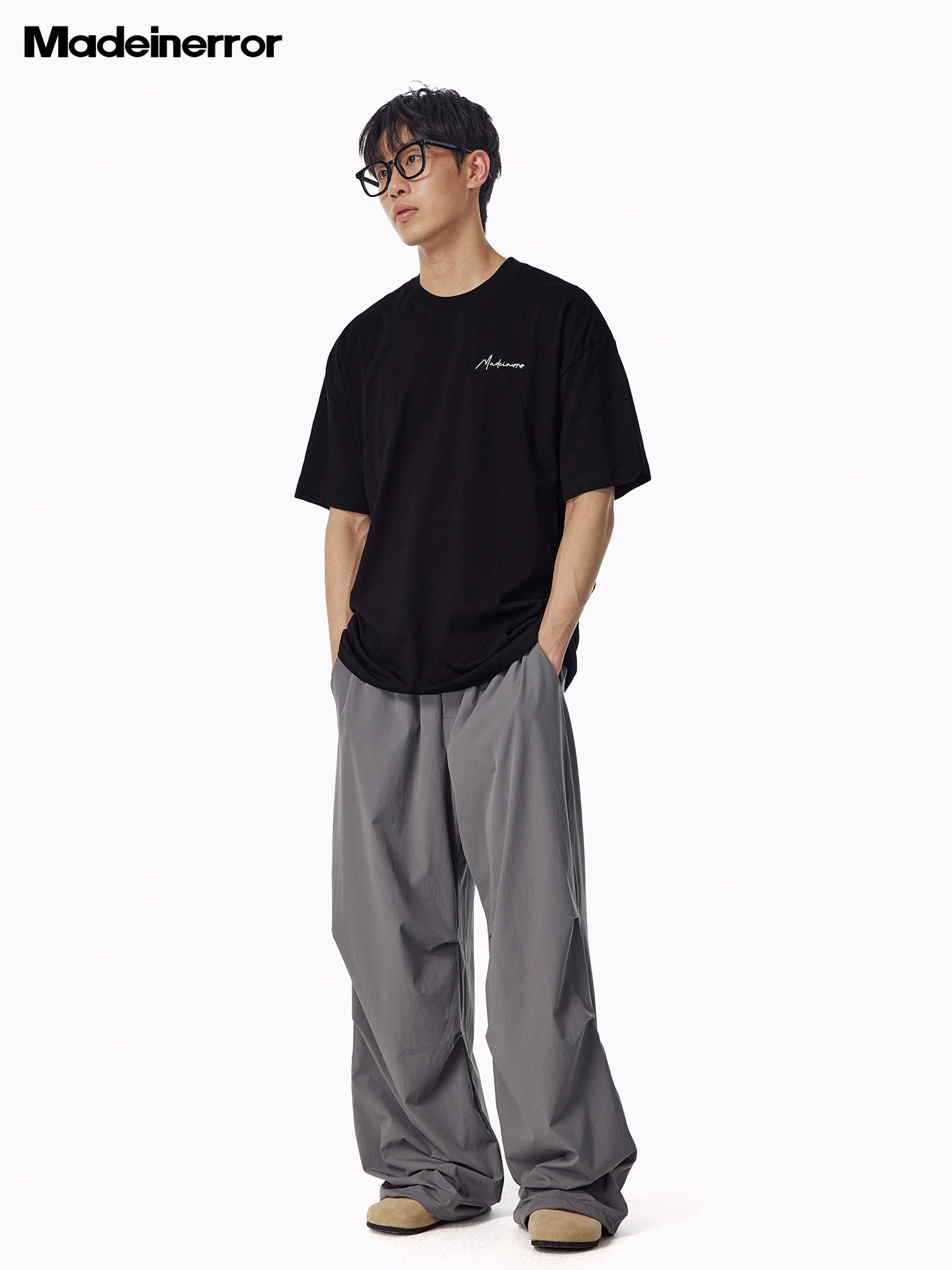 Madeinerror Loose Tide Brand Printed Tee