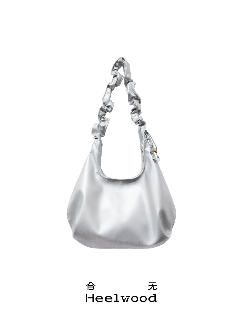 Heelwood Pleated Tote Shoulder Messenger Bag