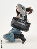 BINGBONG Simple Long-handled Shoulder Tote Bag