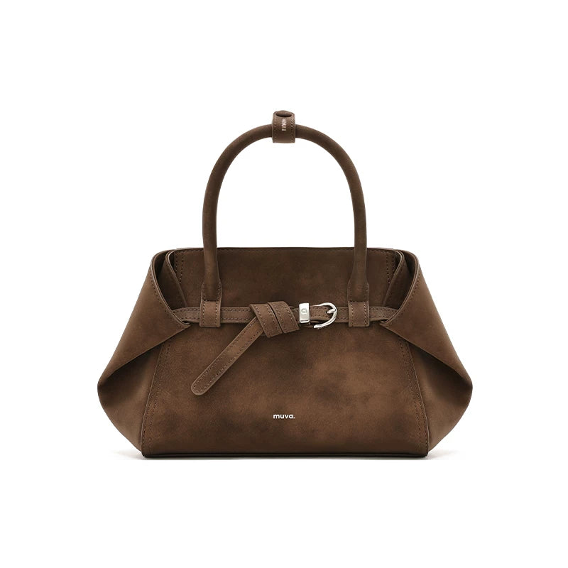 MUVA Vintage Premium Folding Ears Crossbody Handbag