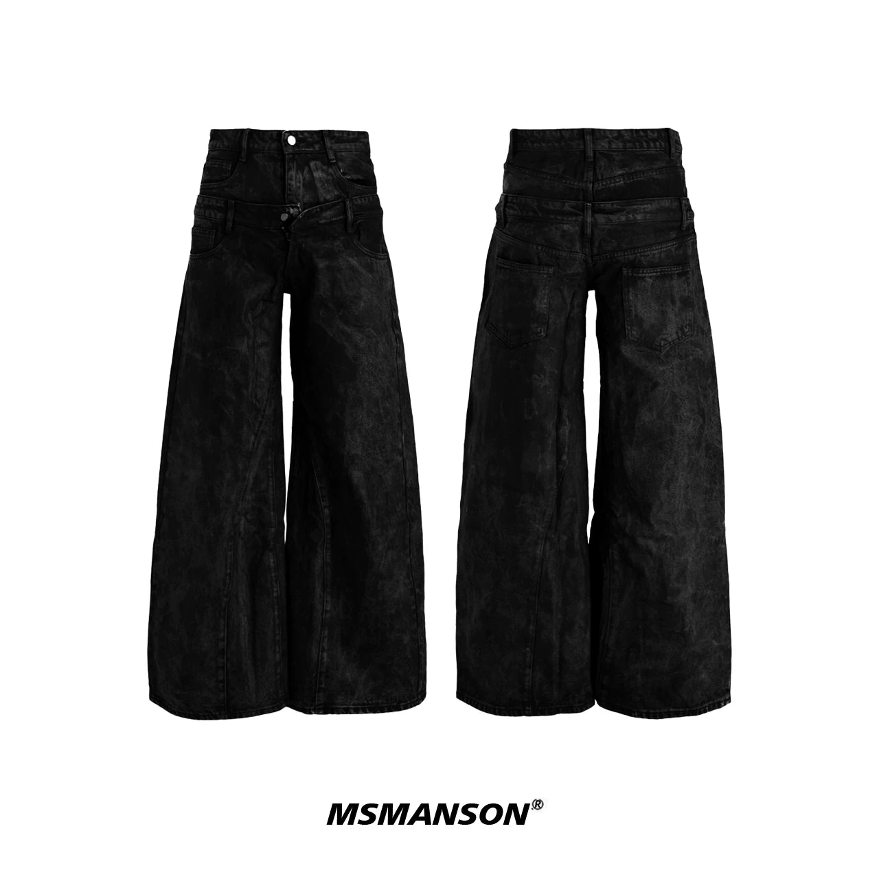 NUndeFineD Vintage Fashion Cropped Denim Suit