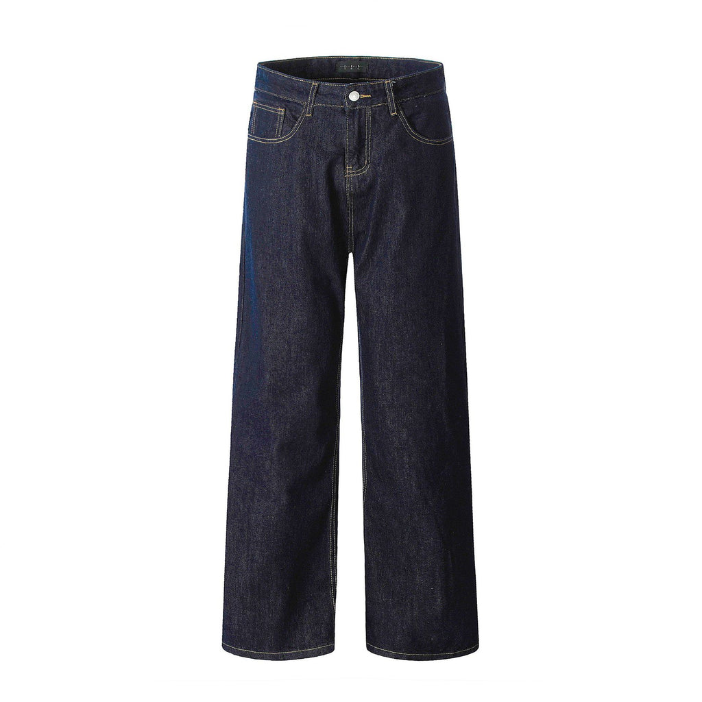 11KN Vintage Fleece Loose Casual Jeans