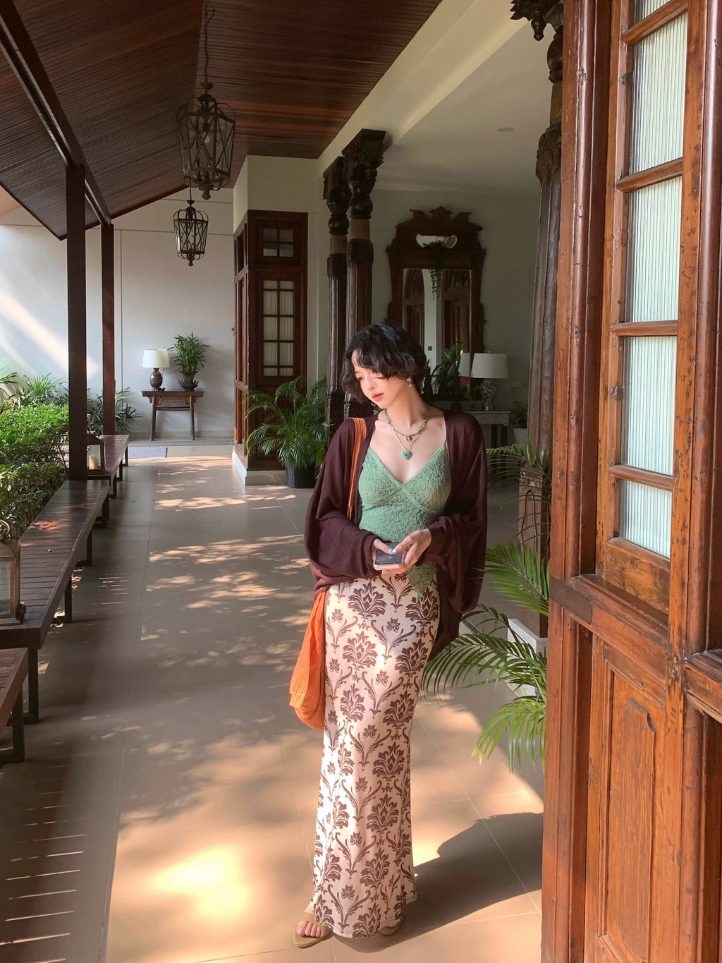 KELIFAN Retro Fishtail Skirt