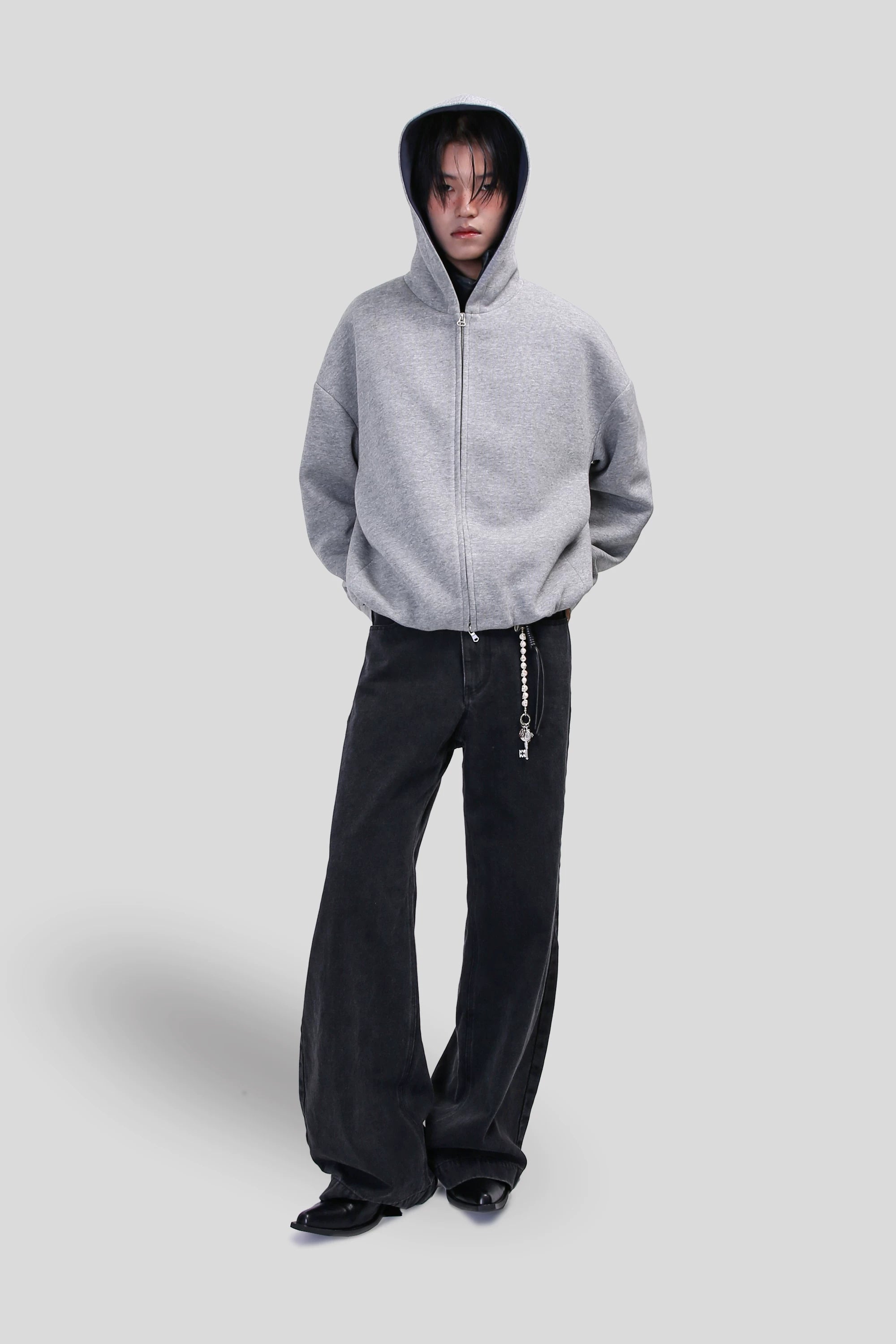 SOUTHFISH Versatile Loose Hooded Jacket