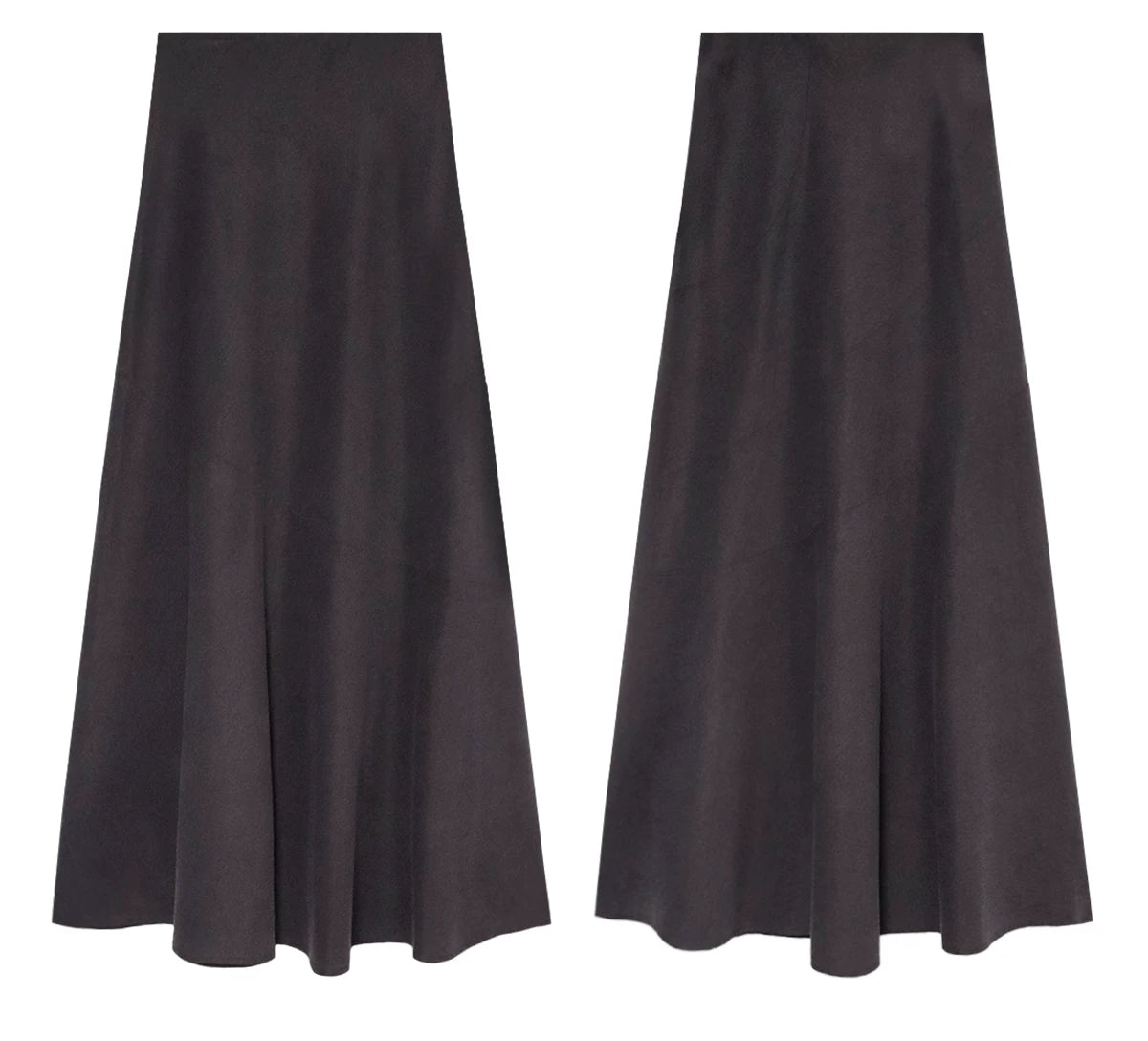 TYANG High-waisted Retro Crow's Feet Skirt