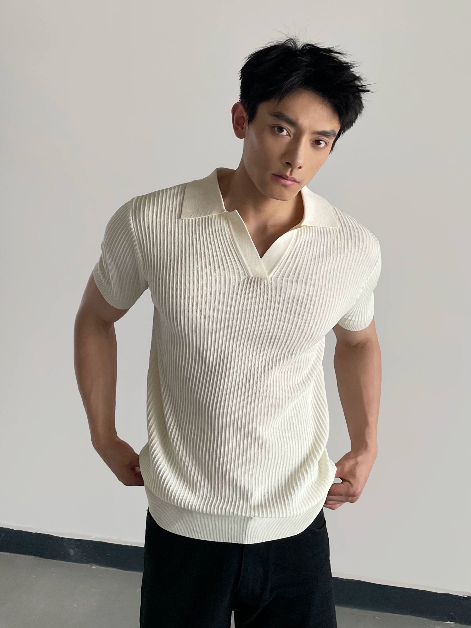 DAY NY Retro Knitted Premium American Tee