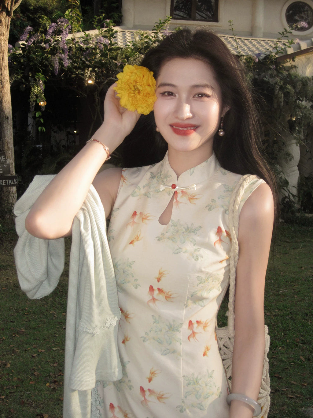 ZIHE Sleeveless Slim-fit Dress