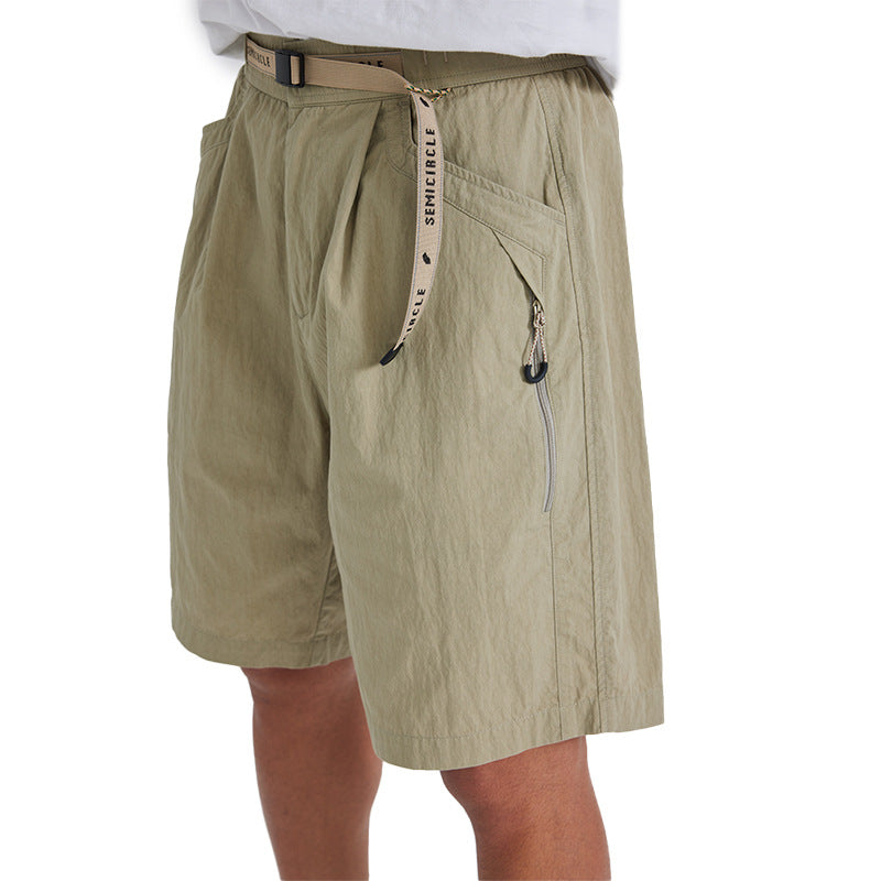 Inflation Checkered Casual Tooling Shorts