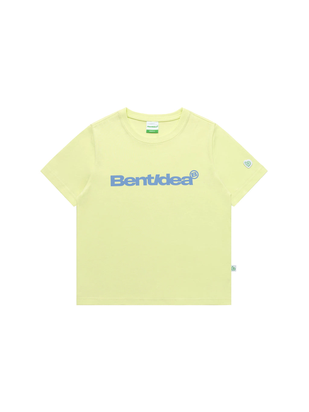 BENT IDEA Slim Fit Standard Font Logo Printed Tee