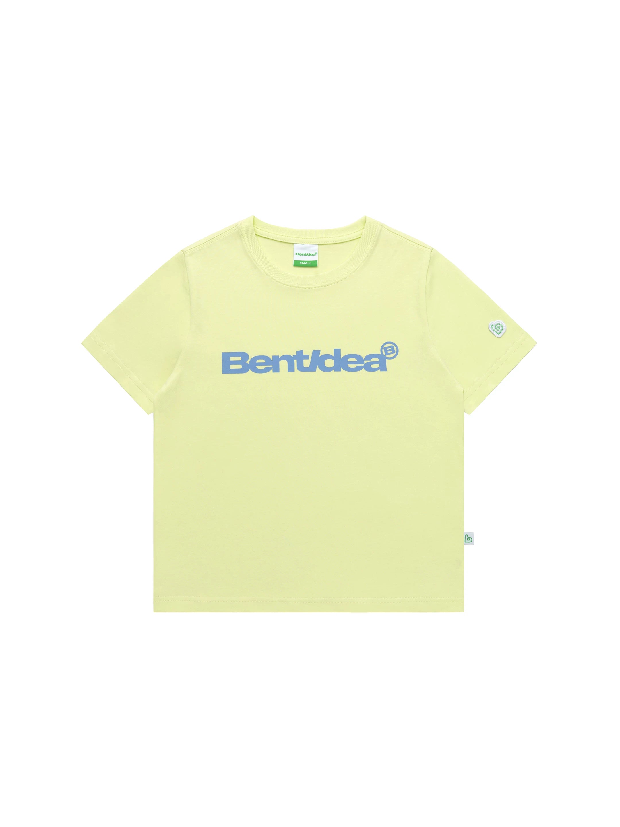 BENT IDEA Slim Fit Standard Font Logo Printed Tee