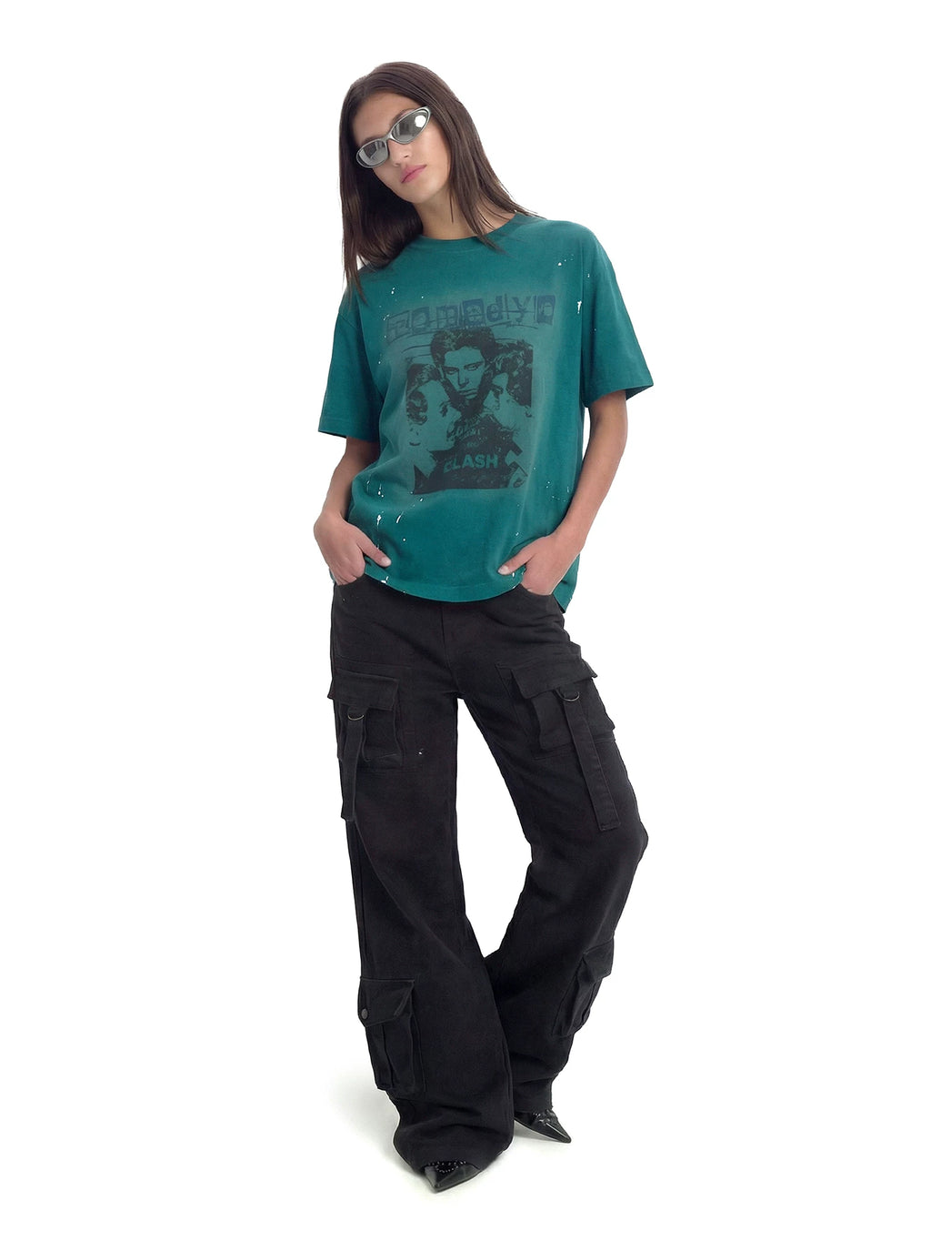 Remedy Trendy Portrait Print Casual Tee