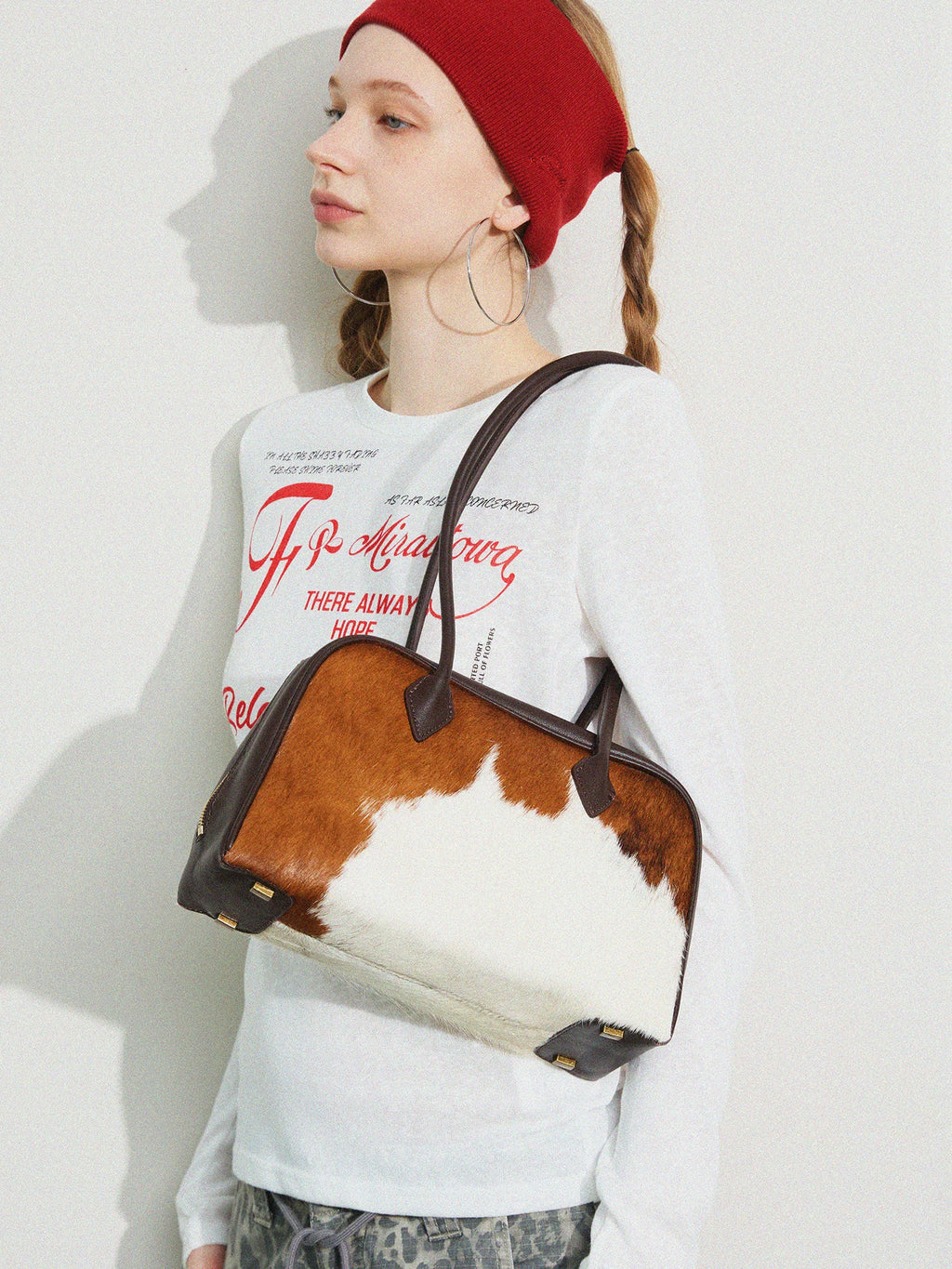 Momogigi Vintage Lazy Tote Bag