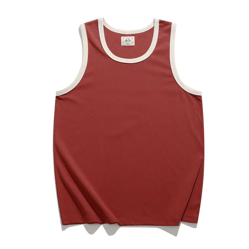 PrintAce Retro Old Sports Loose I-shaped Vest