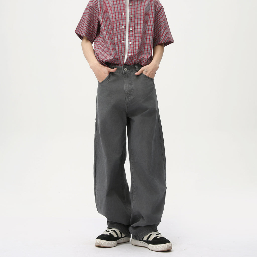 MTLCLOTHES Simple Drape Versatile Casual Scimitar Pants