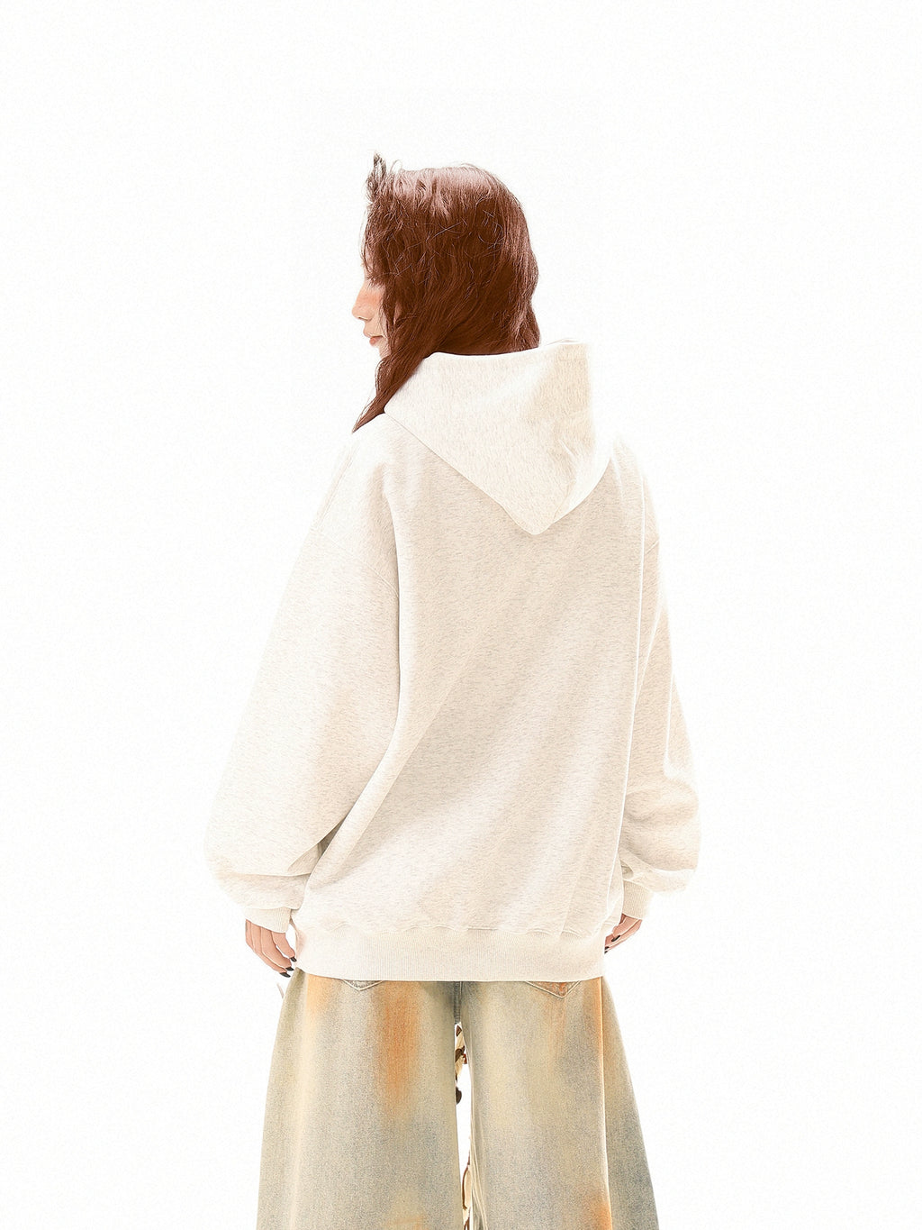 Kenvibe Vintage Cartoon Print Hooded Sweater