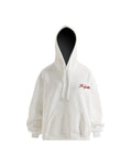 AceStudios Three-dimensional Embroidered Floral Hooded Sweater