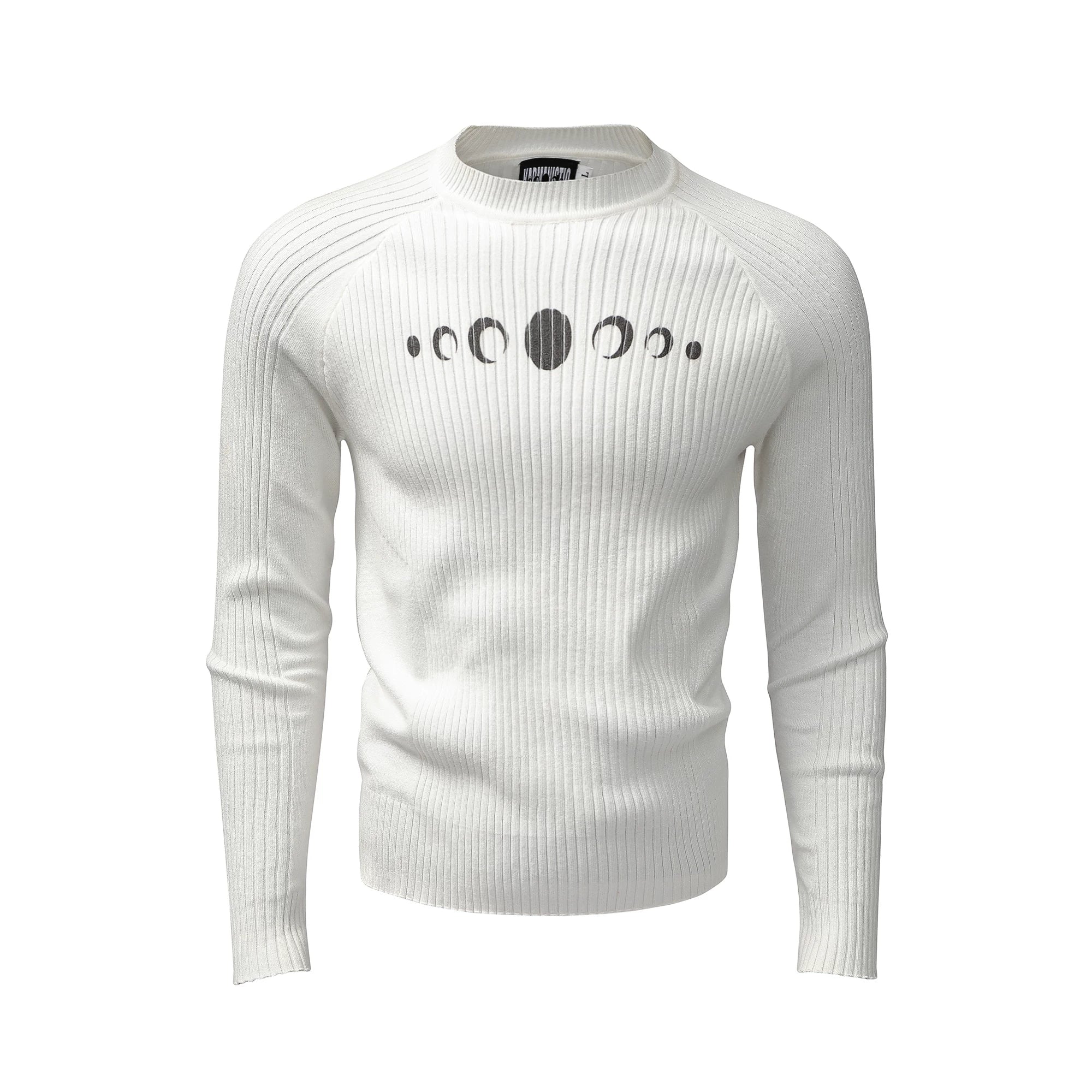 KARMANISTIC Vintage Sports Leisure Knitted Long Sleeves