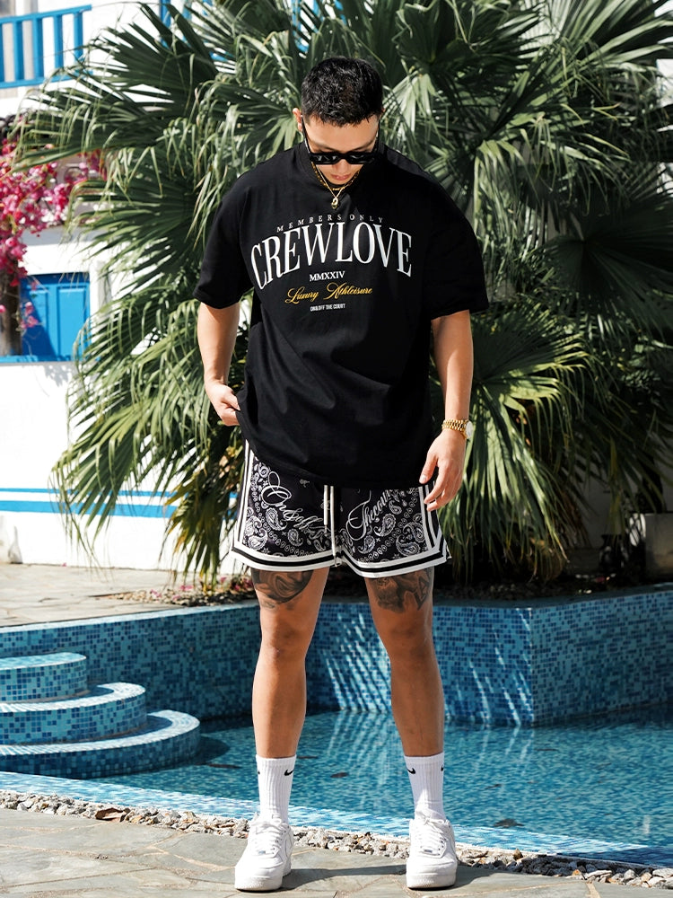 OOTC Retro College Loose Print Tee