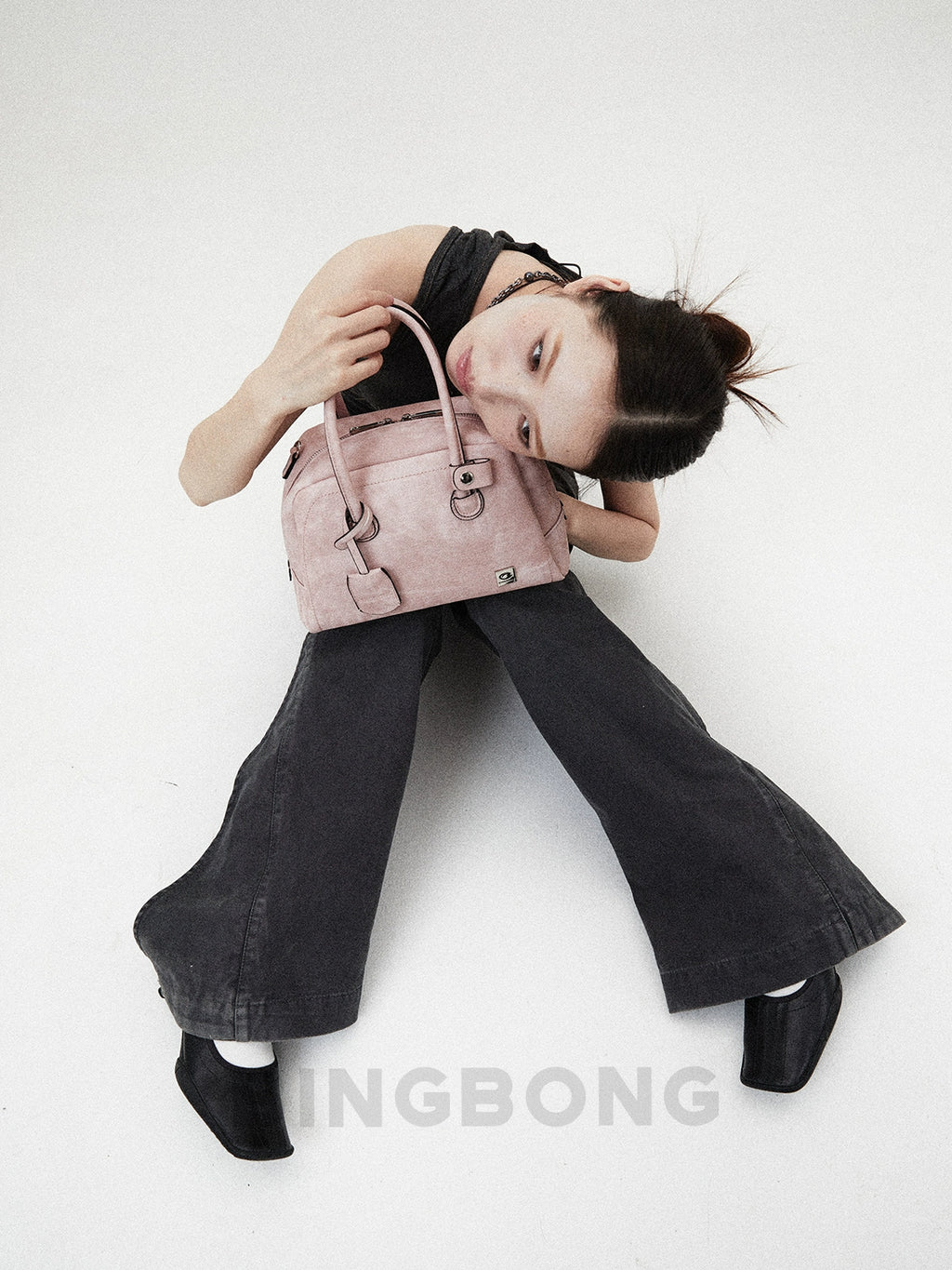 BINGBONG Retro Pillow Bag Shoulder Messenger Bag