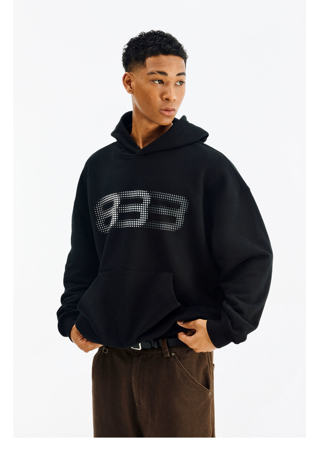 FPA Loose Casual Hooded Sweater