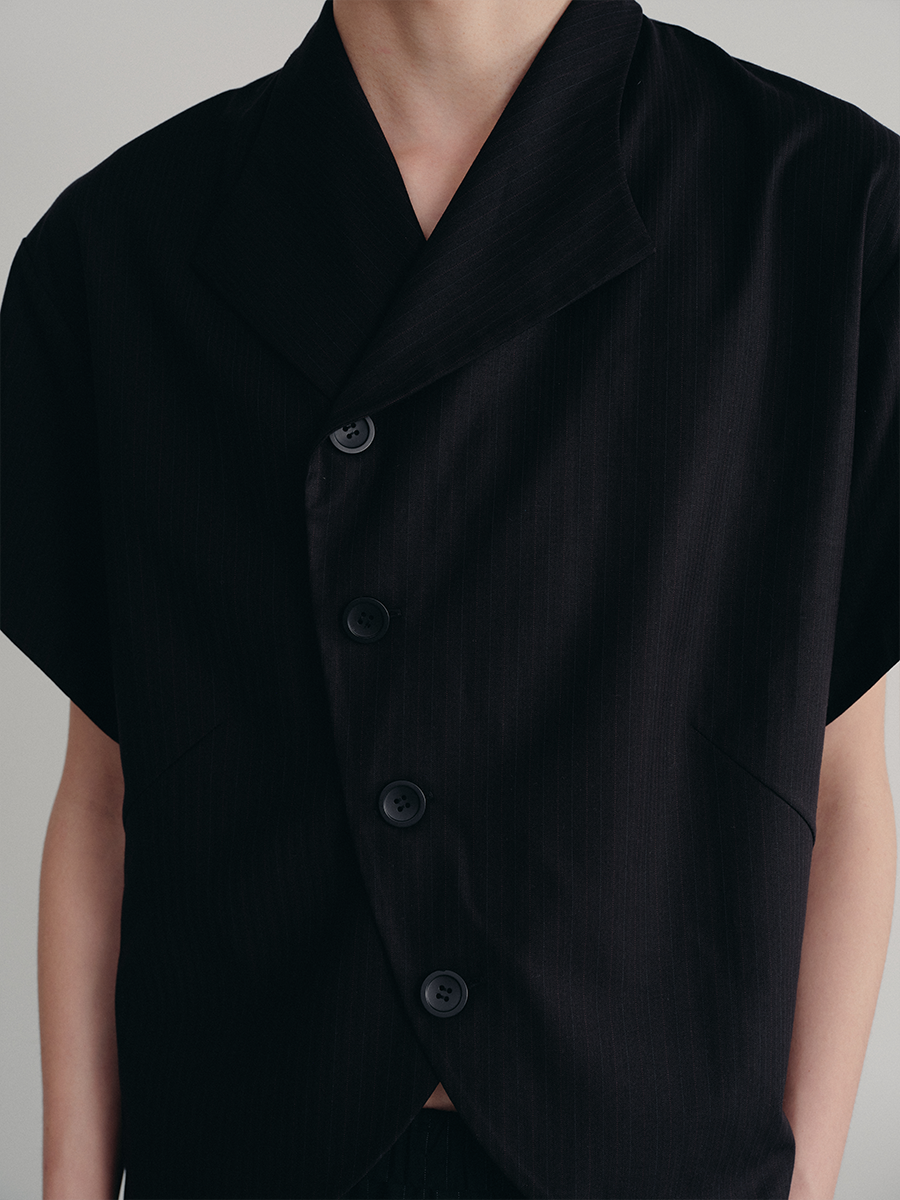 JCAESAR Dovetail Short Casual Shirt