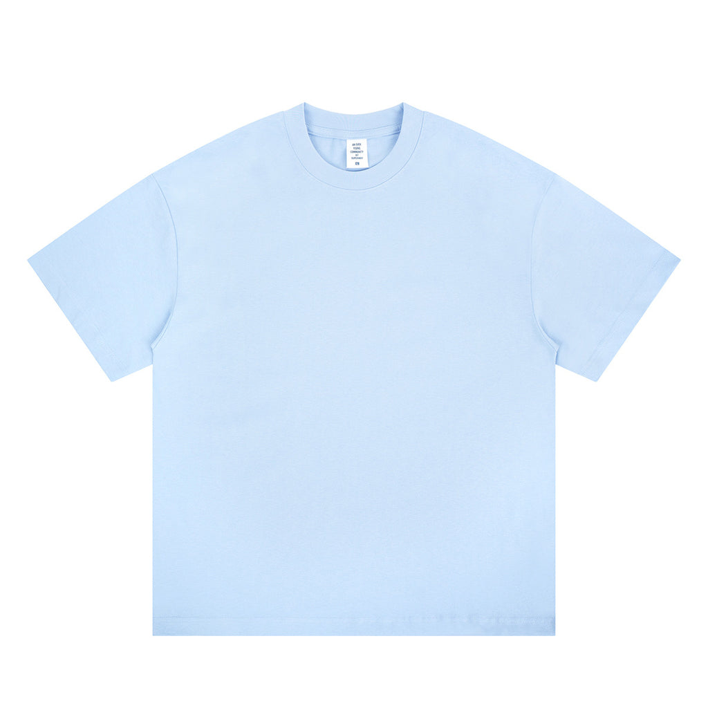 SUPER WAY Loose Crew Neck Versatile Tee