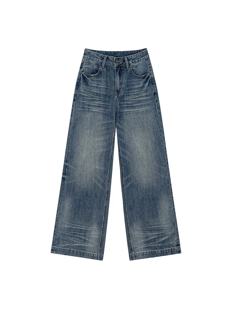 KANO Vintage Cat Whiskers Straight Jeans