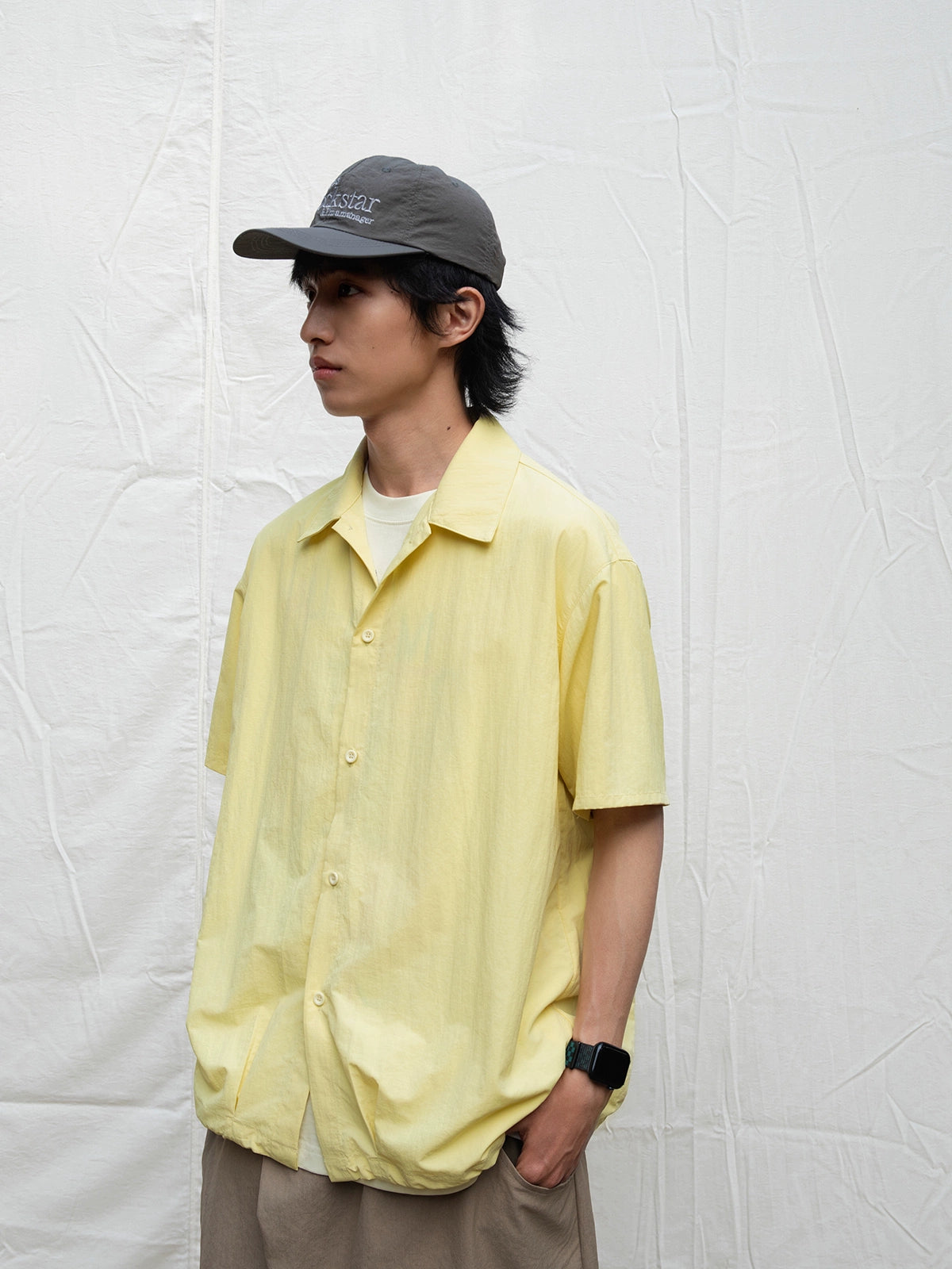 Mentmate Summer Dopamine Color Scheme Solid Color Shirt