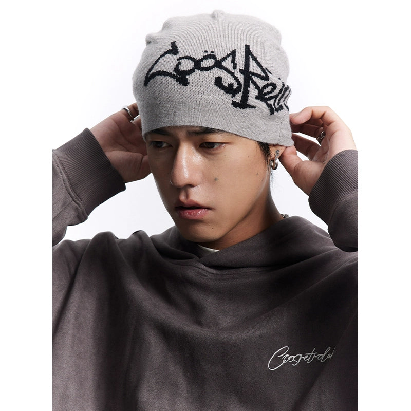 CoosRetro Vintage Versatile Knitted Wool Cap