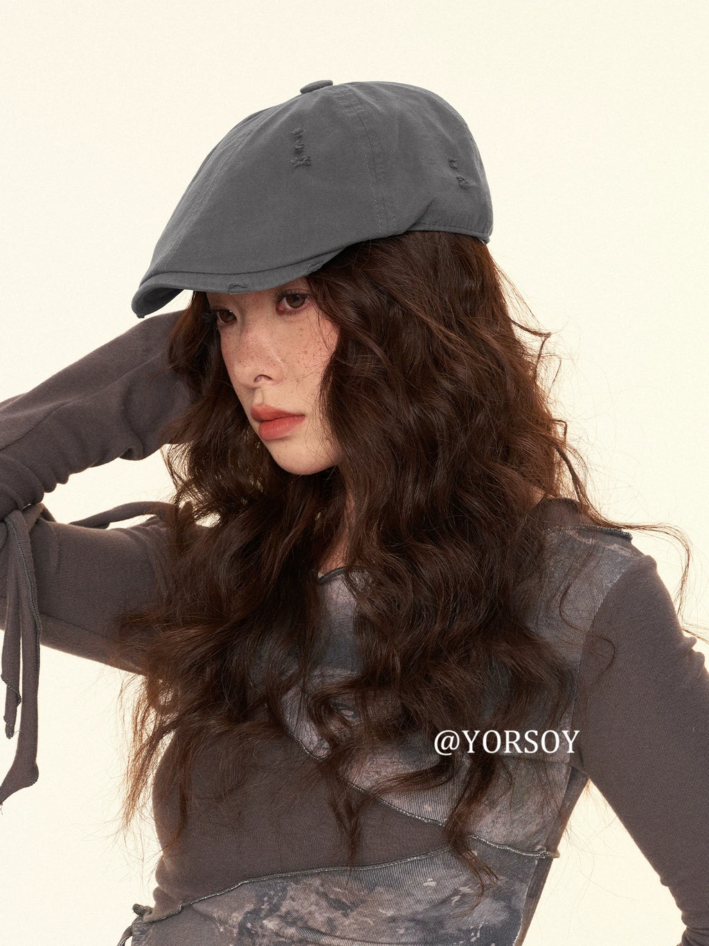 YORSOY Retro Old Ripped Cap