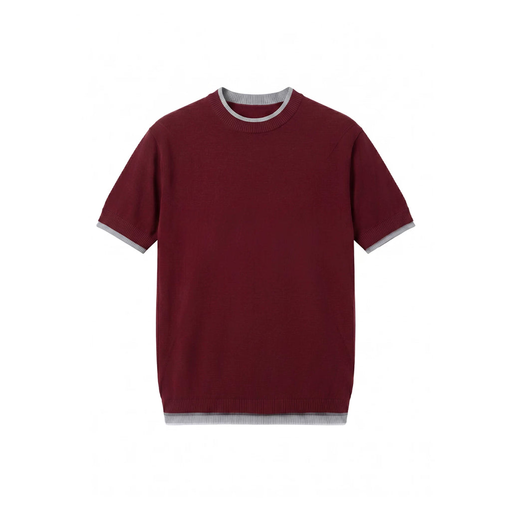 Sameuoo Versatile Casual Knit Tee