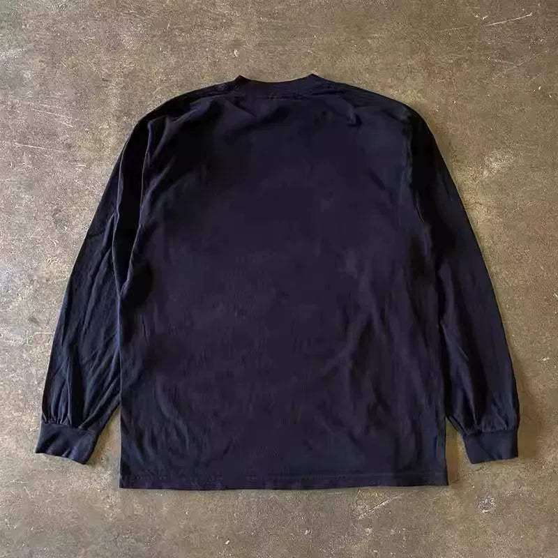 UPUPXIA Niche Oversize Versatile Long Sleeve