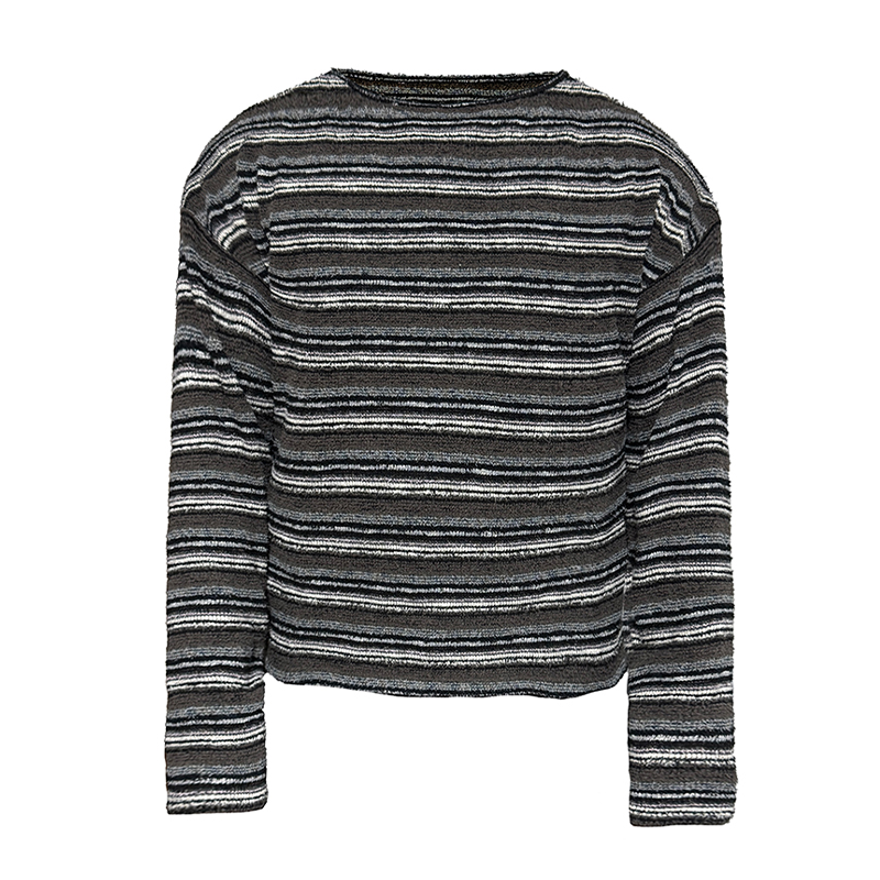 JCAESAR Striped Woolen Shoulder Length Sleeve
