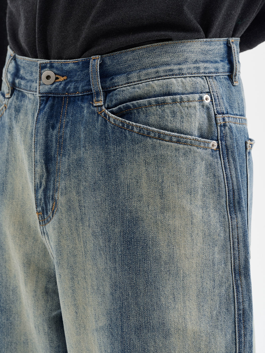 BUTTBILL Vintage Loose Casual Jeans