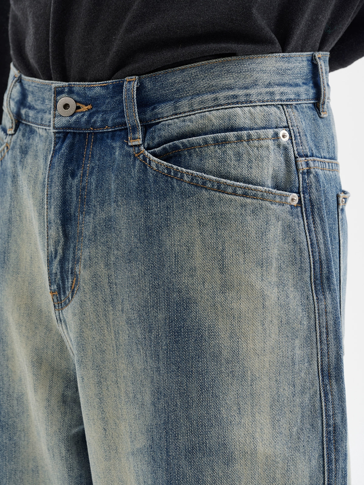 BUTTBILL Vintage Loose Casual Jeans