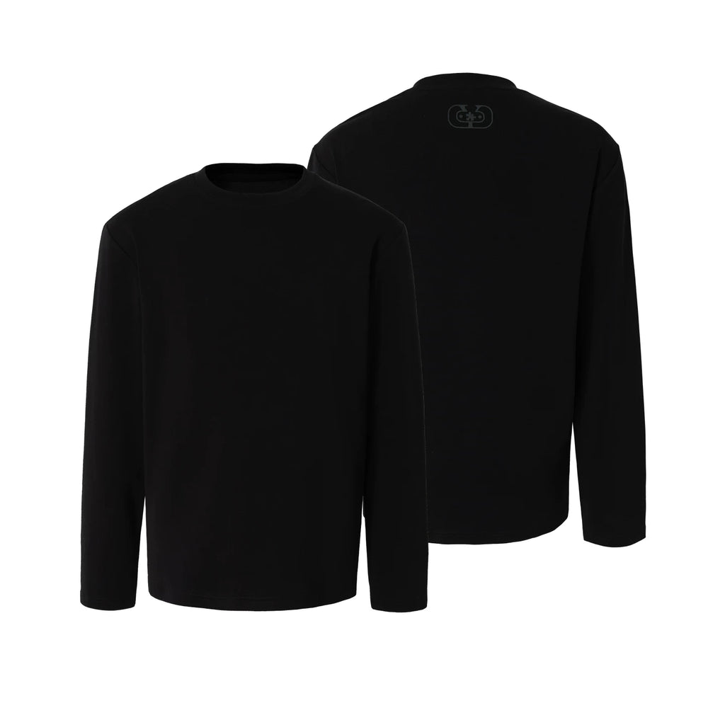 YADcrew Elastic Slim Loose Versatile Long Sleeve