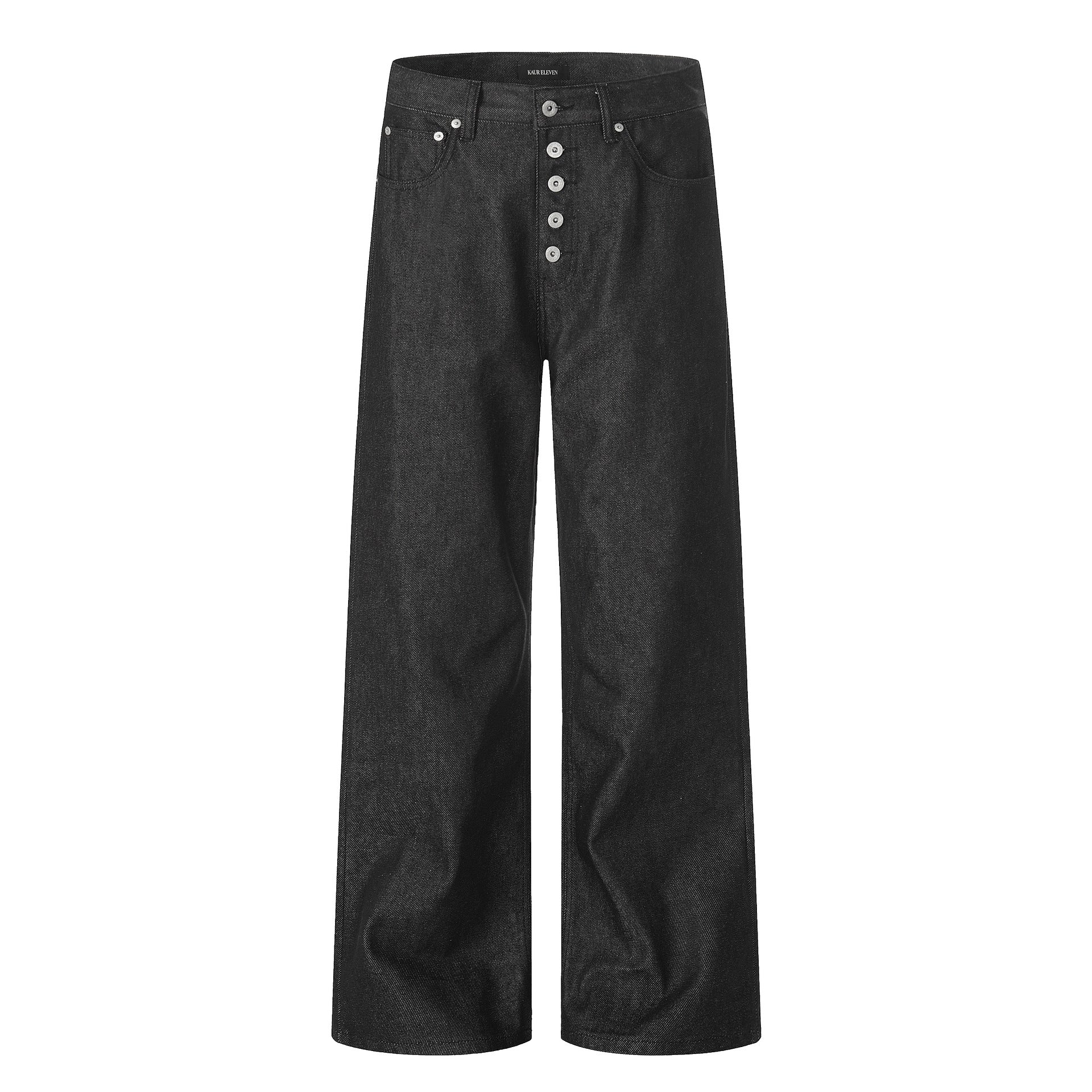 11KN 11oz Raw Denim Straight-Leg Jeans
