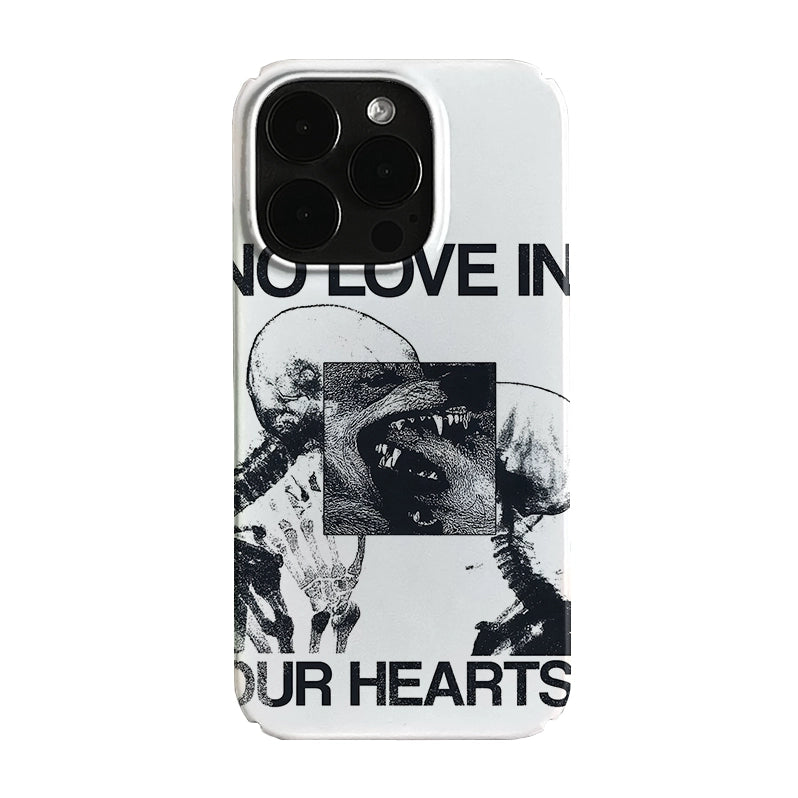 NO LOVE PBCASE X OQ Iphone Case