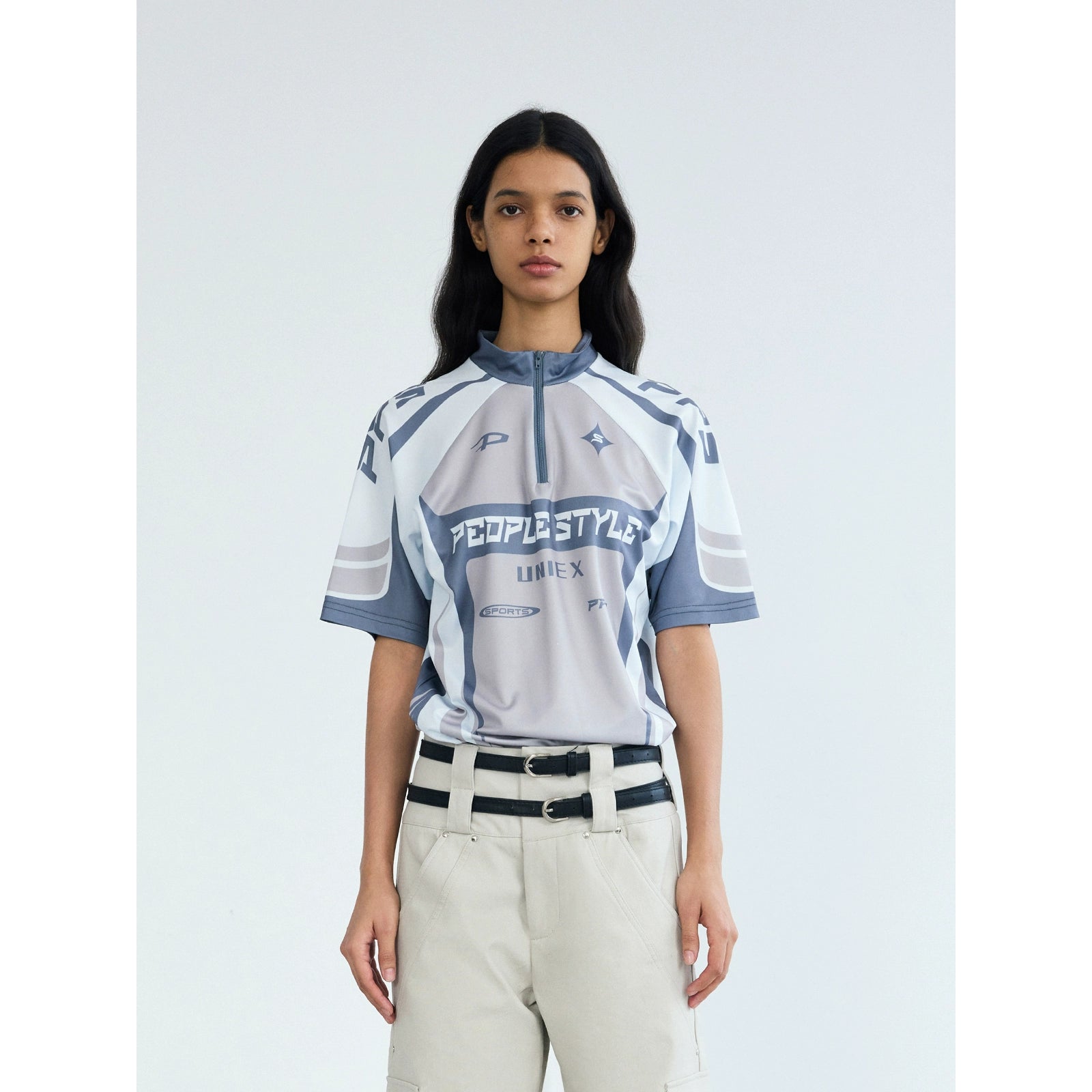 PEOPLESTYLE Cycling Suit Element Contrasting Color Tee