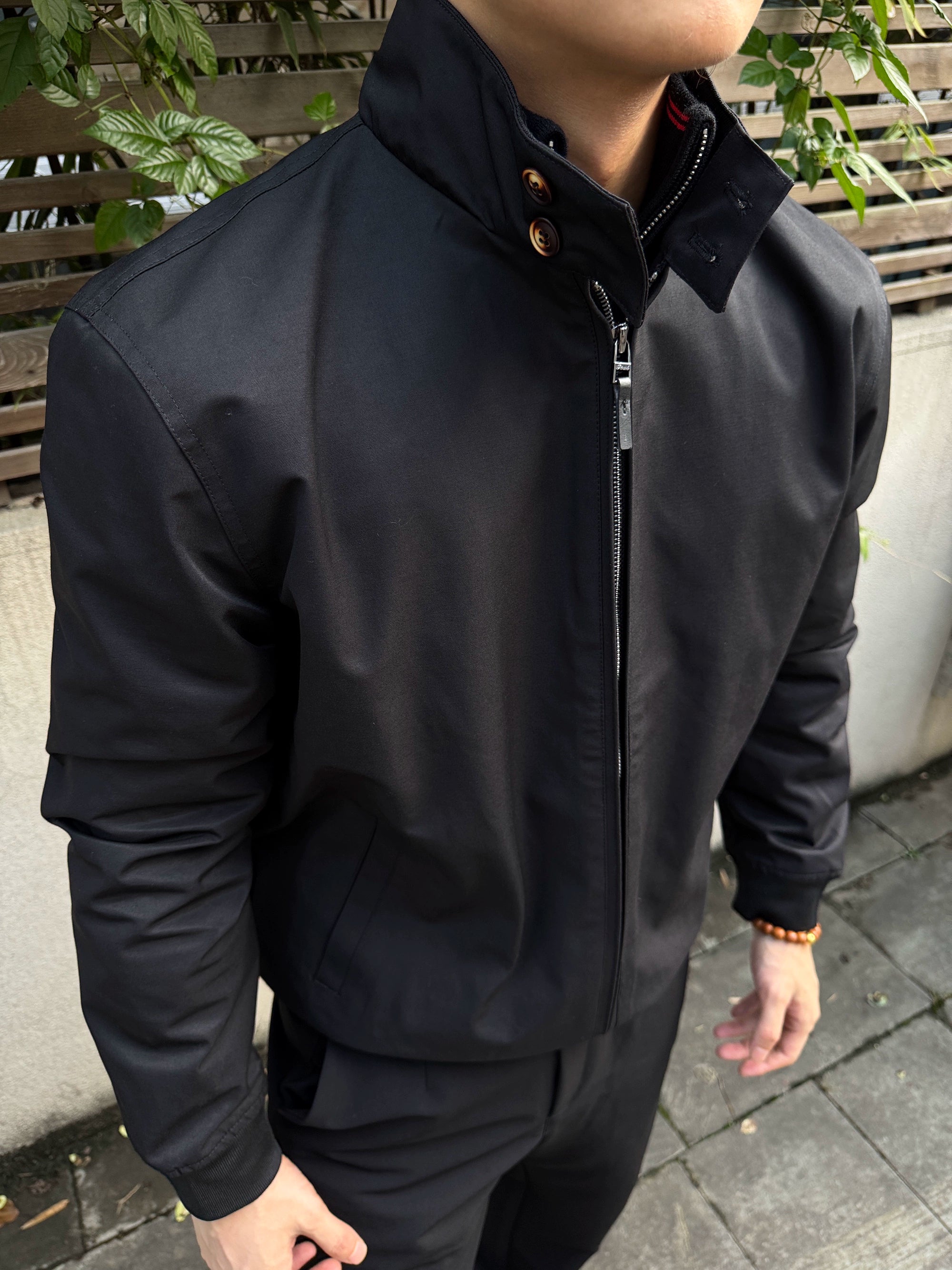 GTAL Vintage Stand-Up Collar Casual Jacket