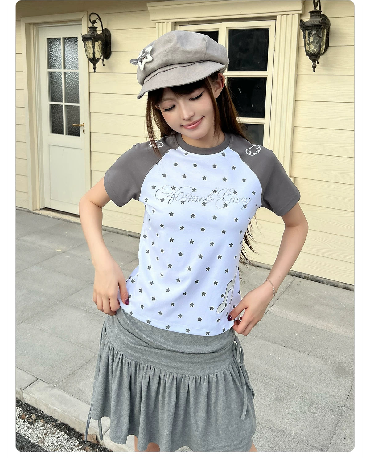 404MOB 3D Hot Drill Full Print Wing Front Shoulder Tee