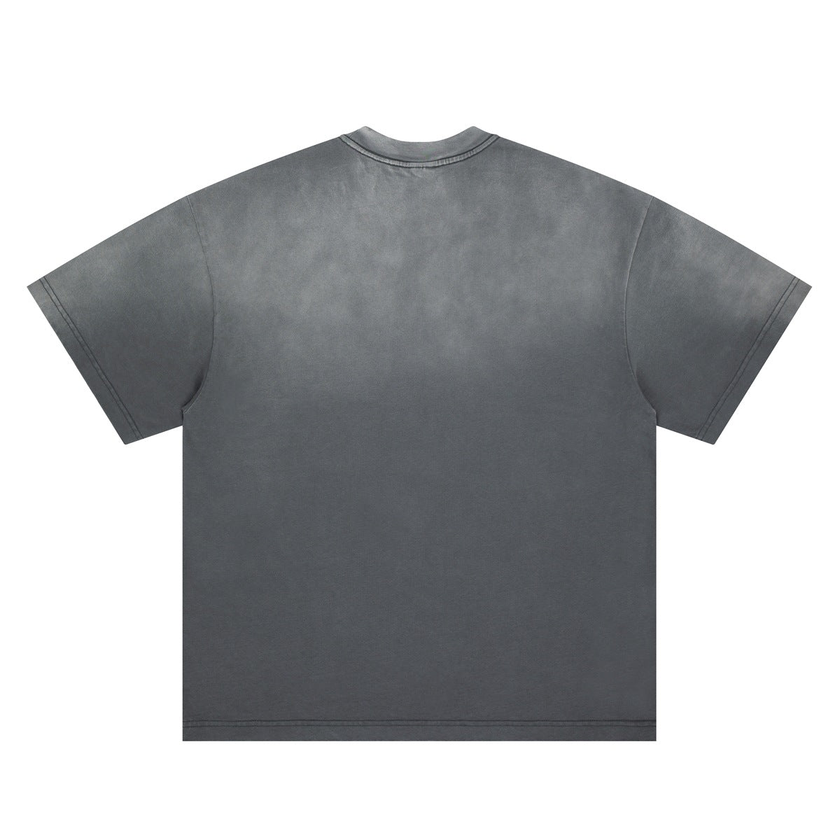 SUPER WAY Vintage Casual Crew Neck Tee