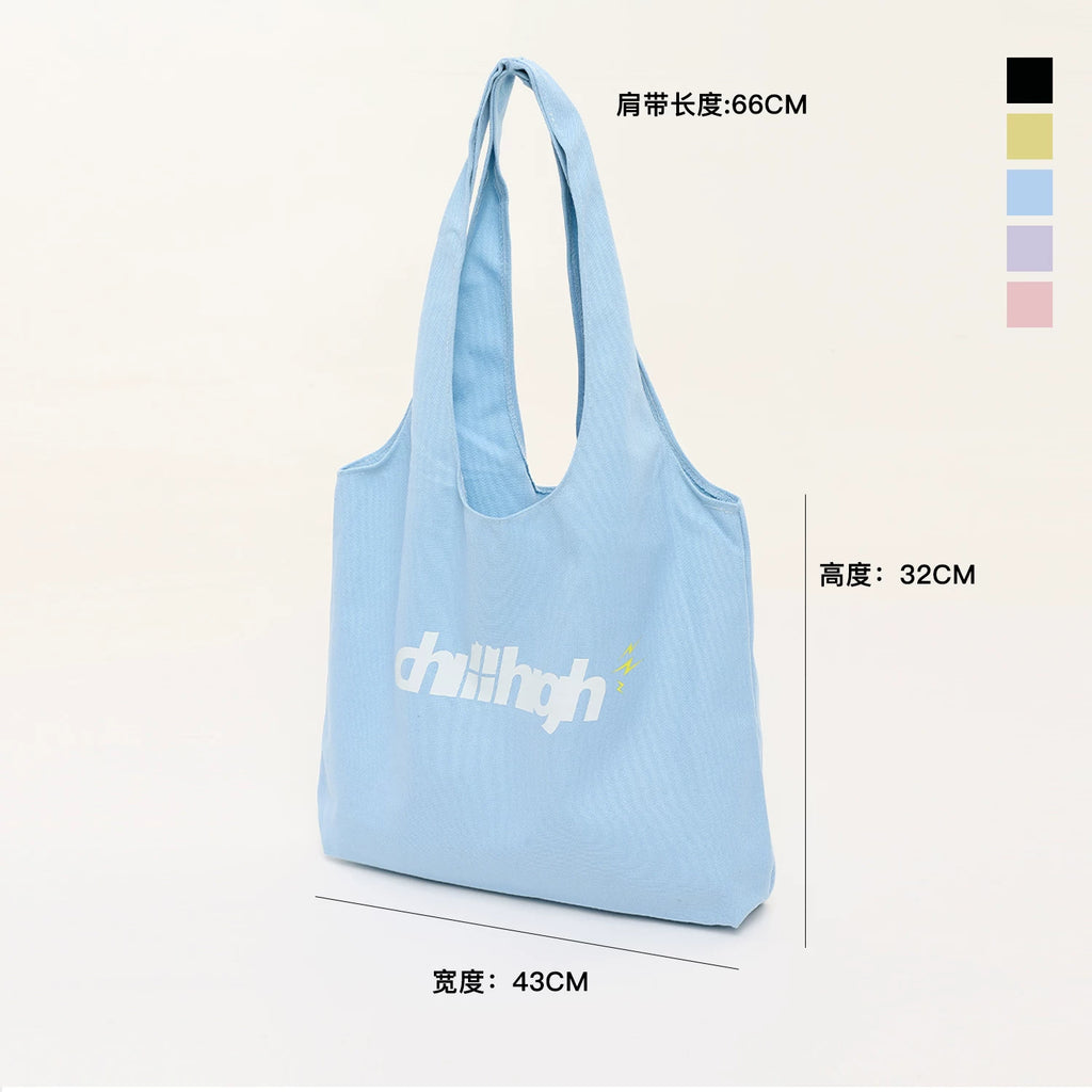 ChillHIgh Atmosphere Relaxation Casual Shoulder Canvas Bag